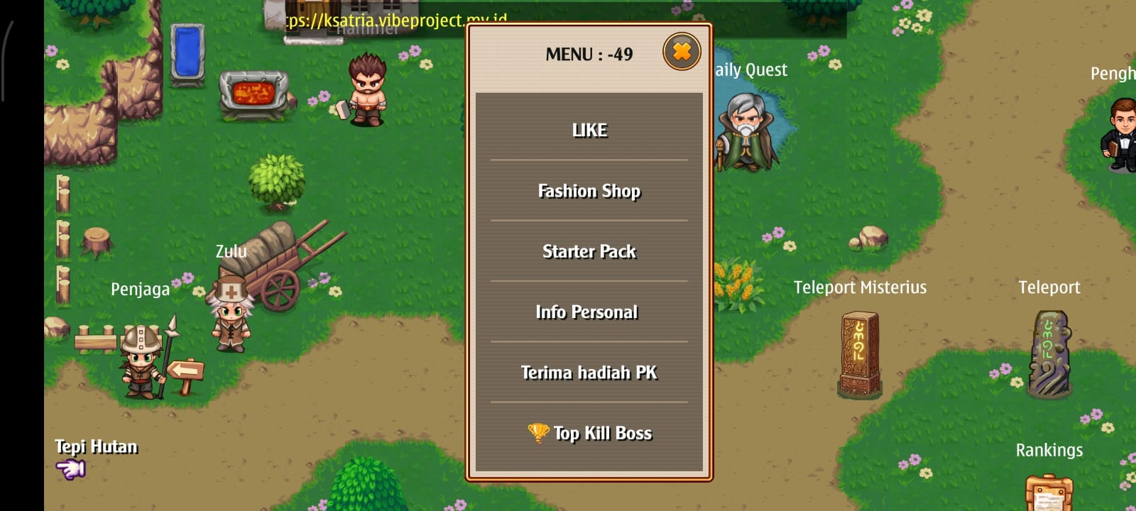 NPC Player Baru